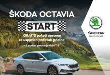ŠKODA OCTAVIA START. Gratis paketi opreme za uspješan početak godine