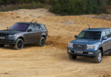 Toyote Land Cruiser V8 protiv Range Rover V8. Dizel ili benzinac? (video)