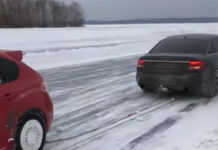 Momak iz Audija A6 ugledao bespomoćni Subaru pokraj ceste. Odmah je krenuo pomoći (video)