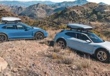 Električni Porsche Taycan može biti kamper. Dovoljno je kupiti krovni šator za 5,000 euro
