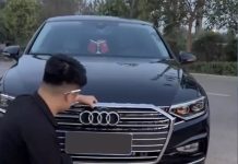 Možda ga je stid voziti VW Passat? Kupio masku od Audija A6 (video)