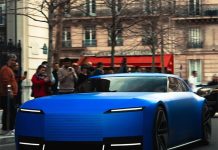 Koncept Jaguar Ultramarine Blue Type 00 predstavljen je na sedmici mode u Parizu!