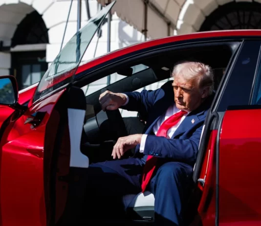 Tramp pazario Teslu: “Wau! Prelijep je”